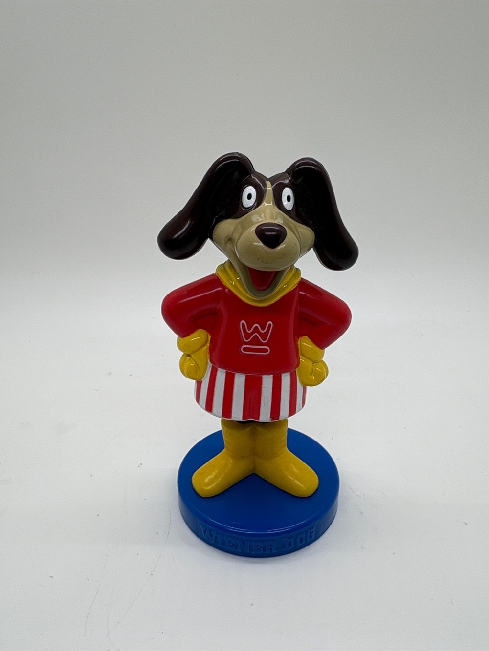 Wienerschnitzel "Der Wiener Dog" bobble nodder toy vintage